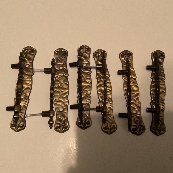 6 matching vintage Amerock pull handles from the 70’s, restoration projects. - Picture 9 of 9